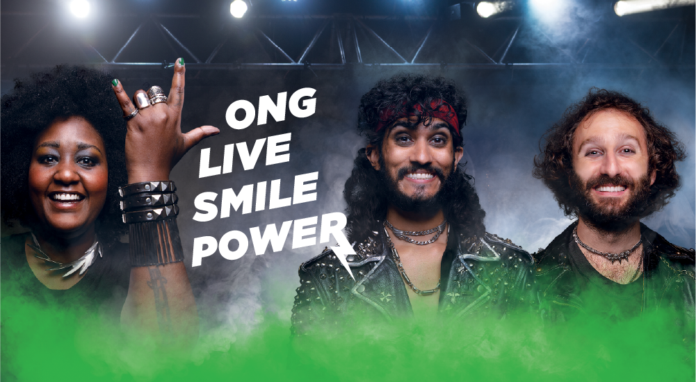 Long Live Smile Power three rockers