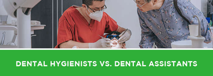 Dental hygienists vs. dental assistants