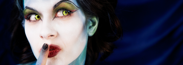 Protect eyes from Halloween makeup